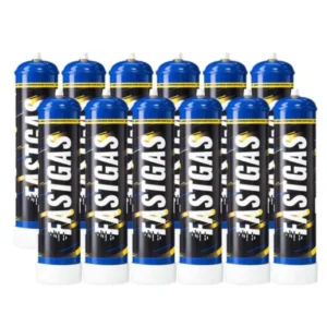 12 Pack Fast Gas 640G Cream Charger with Nitrous Oxide